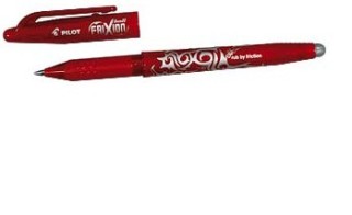 boligrafo roller frixion 0.7mm rojo pilot bl-fr7-r