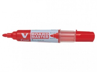 rotulador pizarra vboard 1.8 punta fibra rojo pilot wbma-vbm-m-r-bg