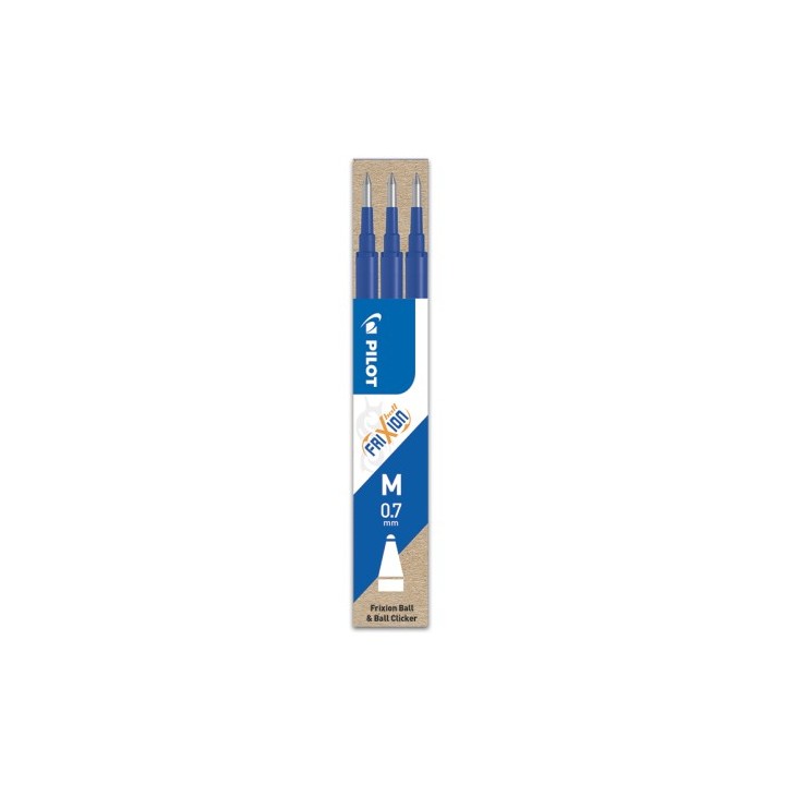 pack 3 recambios frixion azul pilot bls-fr7-l-s3