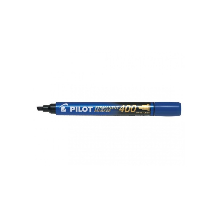 marcador permanente punta biselada sca-400 azul pilot sca-400-l