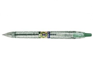 boligrafo ecoball base aceite 1.0 mm verde pilot bp-b2peb-m-g-bg