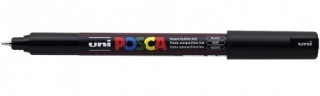 marcador posca pc-1mr 0,7mm negro uni-ball 289827000