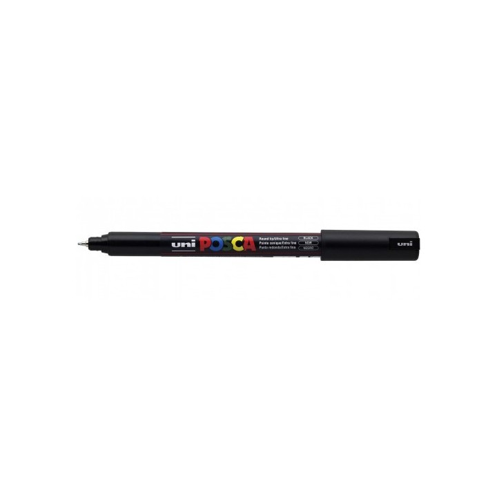 marcador posca pc-1mr 0,7mm negro uni-ball 289827000