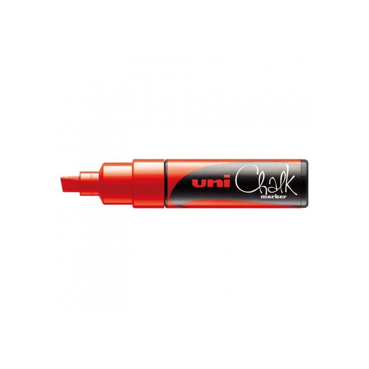 marcador chalk pwe-8k pizarra verde 8mm. rojo uni-ball 140145000