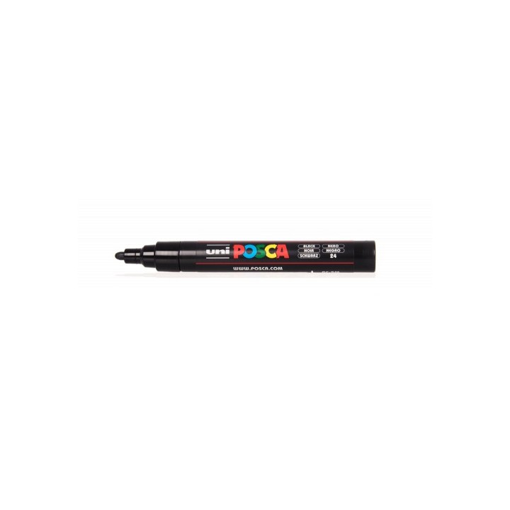 marcador pc-5m posca 1.8-2.5mm negro uni-ball 286658000