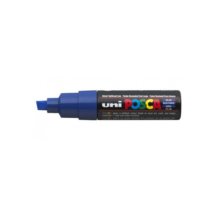 marcador pc-8k posca punta b 8mm. azul uni-ball 300491000