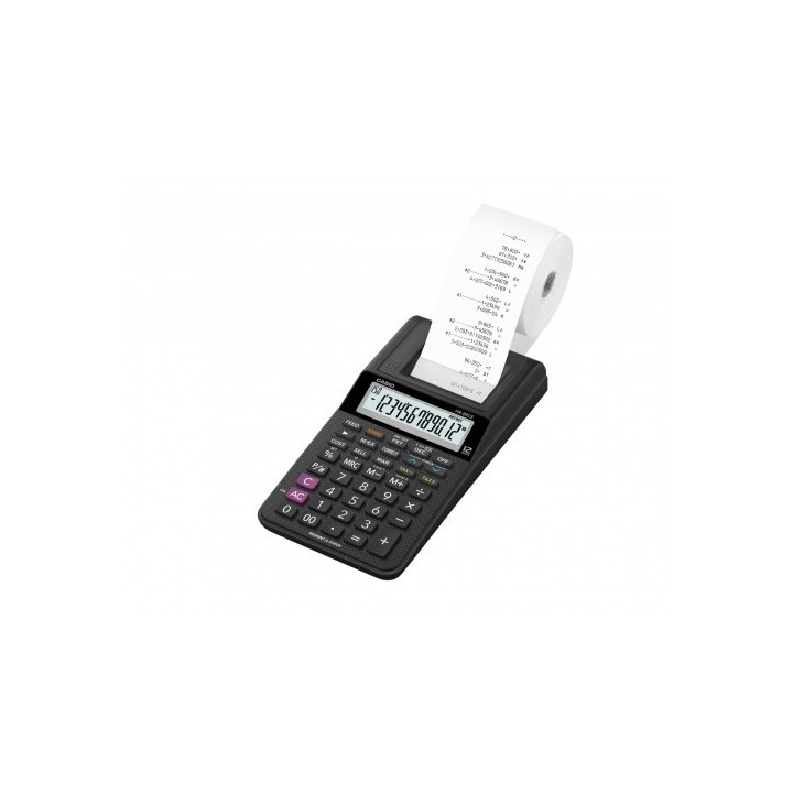 calculadora impresora de 12 digitos casio hr-8rce