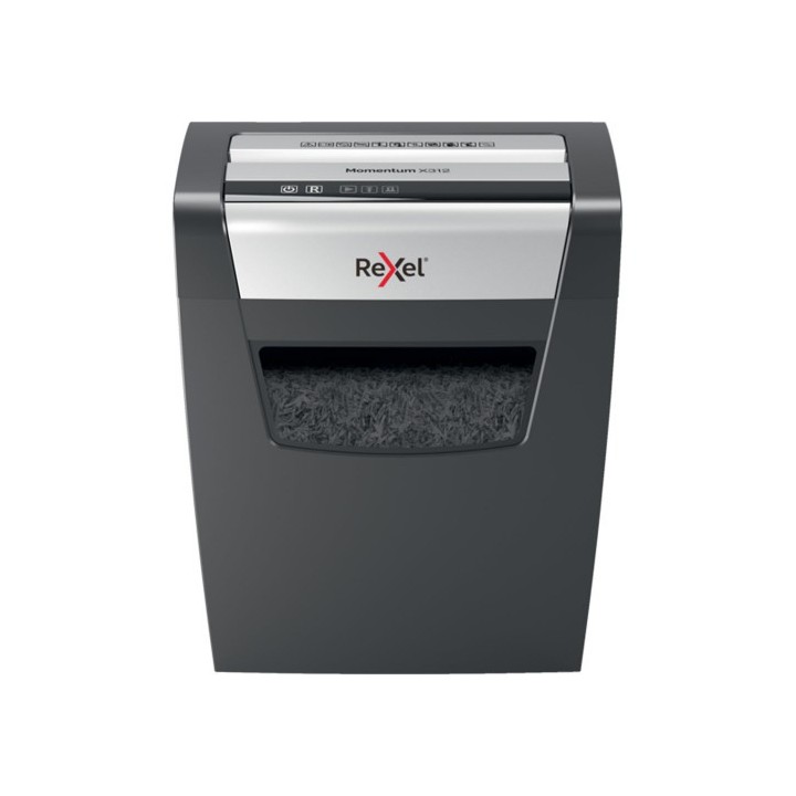 destructora momentum x312 uso domestico nivel seguridad p-3 rexel 2104572eu