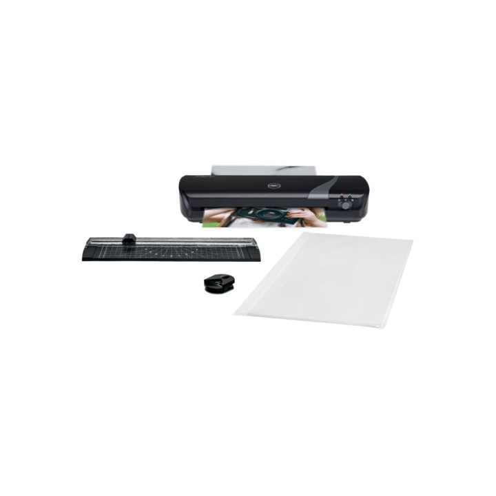 gbc inspire+ plastificadora en frio/caliente 250 mm/min negro