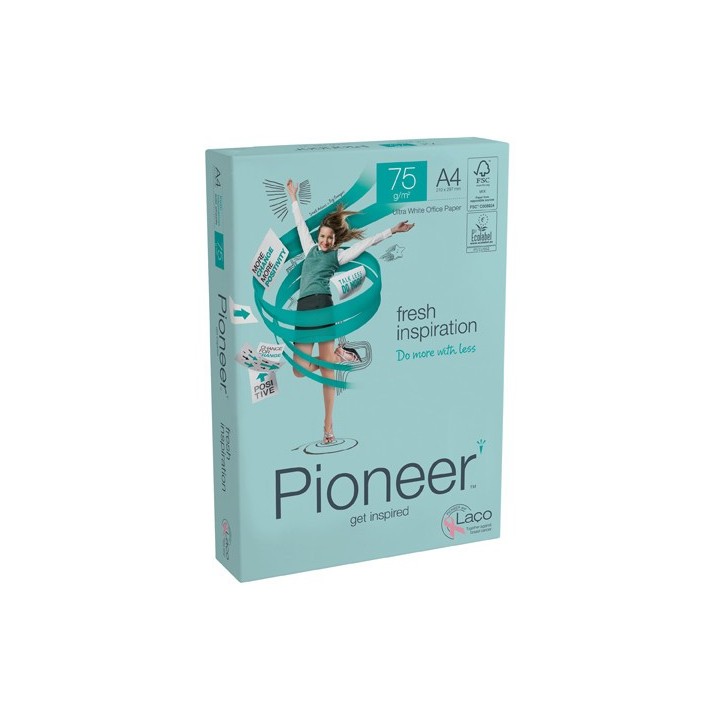 paquete 500h papel fresh premium 75gr a4 pioneer cie 169 pif0750040