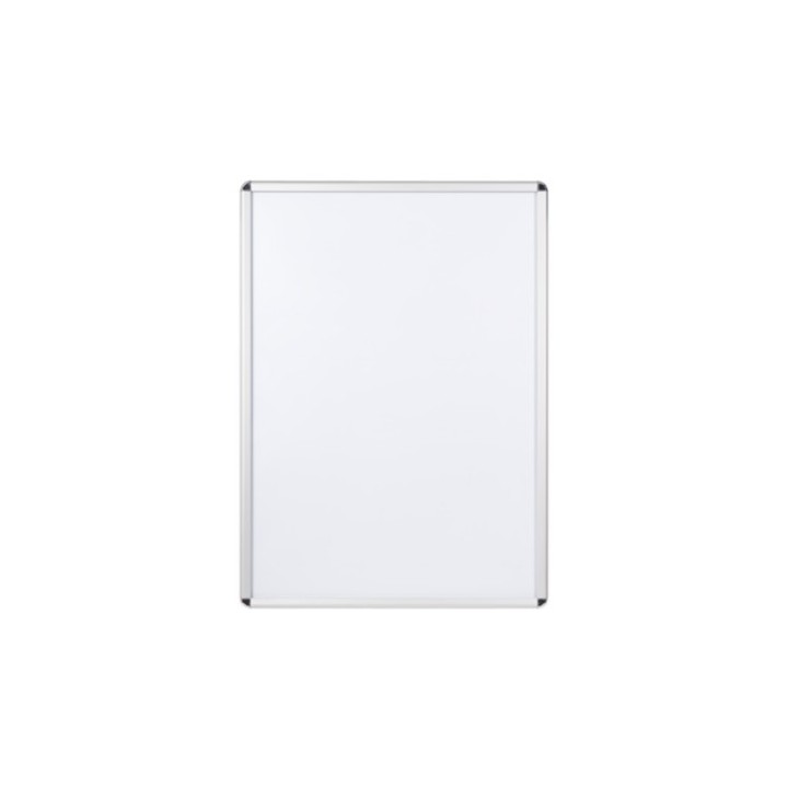 bi-office vt610415280 marco para pared rectangulo blanco aluminio