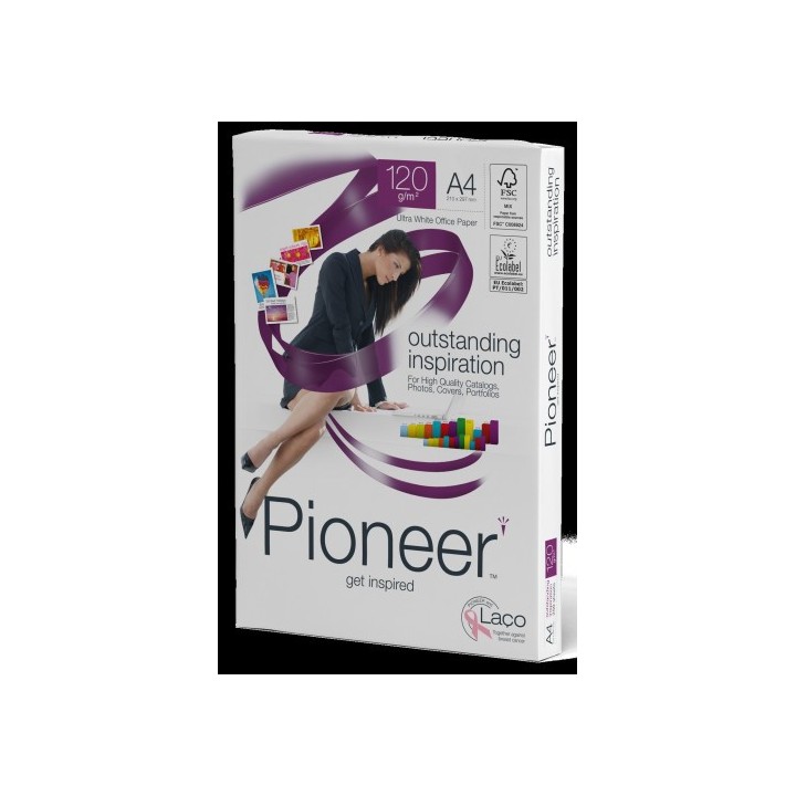 paquete 250h papel outstanding premium 120gr a4 pioneer cie 169 pnr1200020