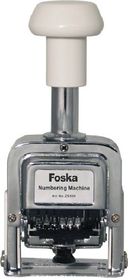 Numerador Foska 5 Mm 8...