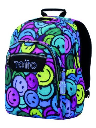 mochila acuareles totto ma04eco021-2310n-6jr