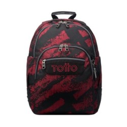 Mochila Escolar Tiza Roja -...