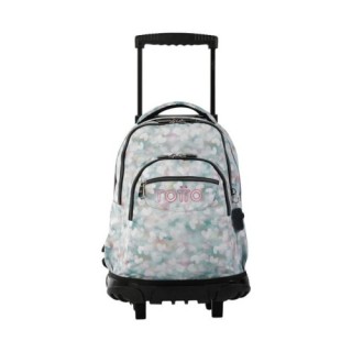 mochila escolar con ruedas corazones pastel totto ma03eco006-2311p-4hx