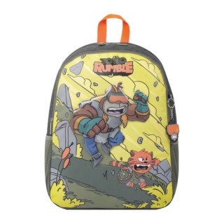 mochila escolar grande de cartoons totto mj04bwm003-2310-4djl