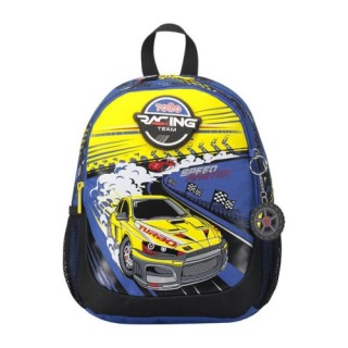 mochila escolar pequena de carreras de coches totto mj04vlc001-2310-6j7s