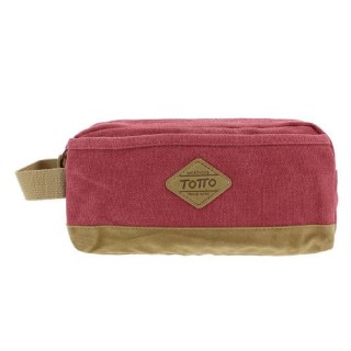 estuche juvenil modelo grupy rosa/marron totto ac52cny001-1620z-r46