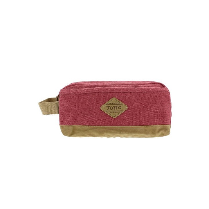 estuche juvenil modelo grupy rosa/marron totto ac52cny001-1620z-r46