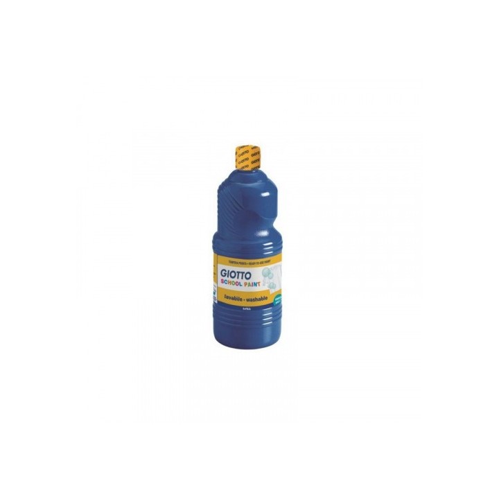 giotto f535317 tempera 500 ml botella azul