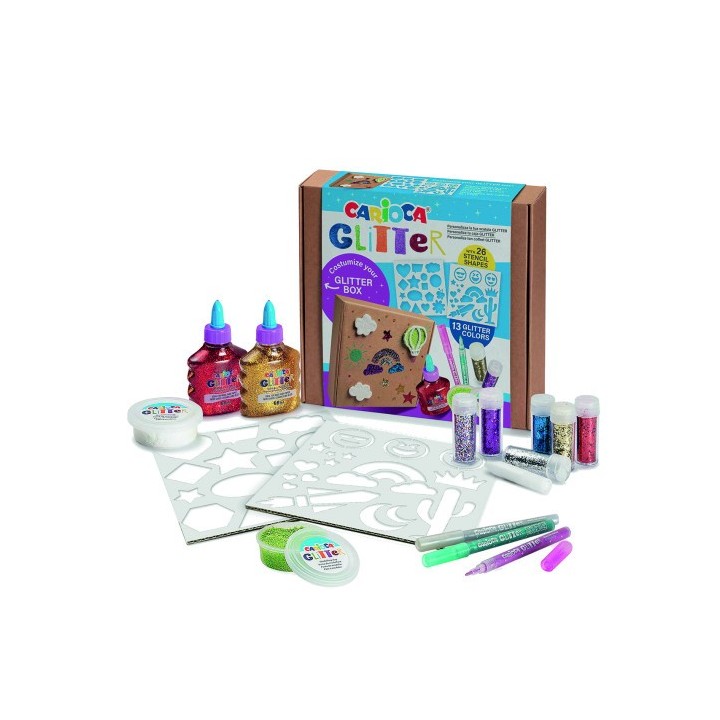 set glitter creator carioca 42191