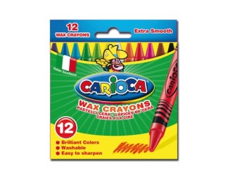 caja 12 ceras pastel carioca 42365
