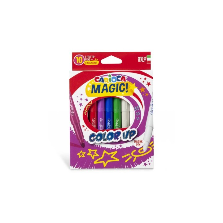 caja 10 rotuladores magicos color up carioca 43181