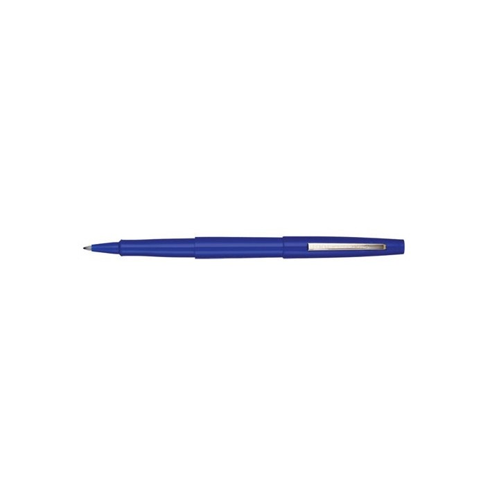 rotulador flair punta fibra nylon azul papermate s0191013