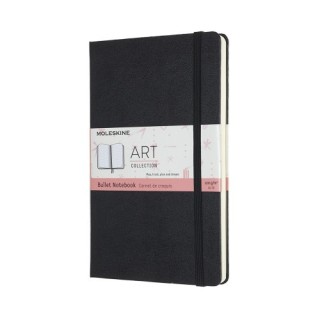 libreta de arte bullet l (13x21cm) negra moleskine artbulnt3
