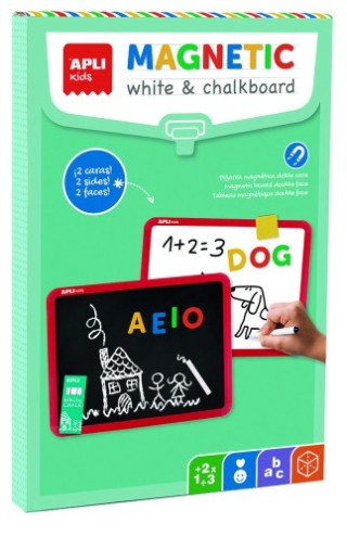 pizarra magnetica doble cara apli 19112