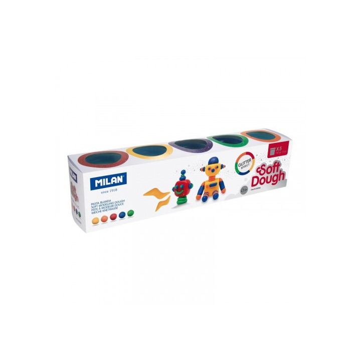 milan 913505g compuesto para ceramica y modelaje pasta para modelar 710 g multicolor 5 pieza(s)