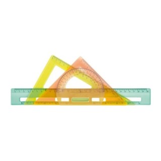 kit reglas de trazado transparentes serie new look milan 359801nl