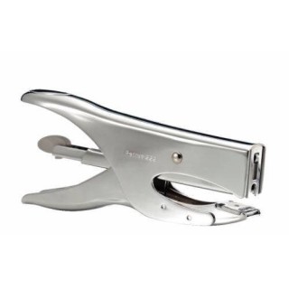 grapadora tenaza metalica modelo 222 color gris petrus 44733