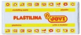 caja 15 pastillas plastilina 150 g - blanco jovi 7101