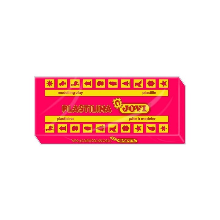 caja 15 pastillas plastilina 150 g - rubi jovi 7106