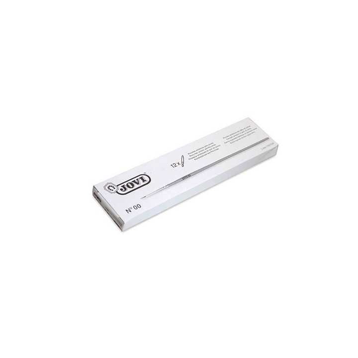 estuche 12 pinceles artisticos pelo poney no 00 jovi 8199