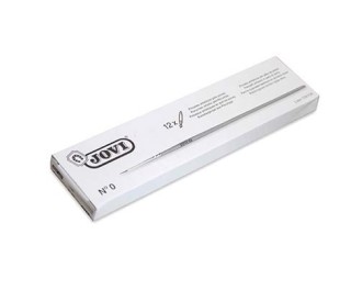 estuche 12 pinceles artisticos pelo poney no 0 jovi 8200