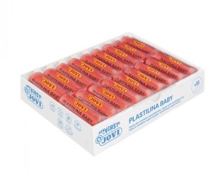 my first plastilina baby caja 18 pastillas pasta para modelar super blanda 38 g rojo  new jovi 37005