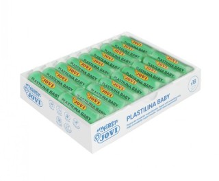my first plastilina baby caja 18 pastillas pasta para modelar super blanda 38 g verde  new jovi 3701
