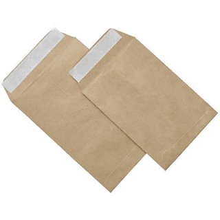 caja 1000 bolsas salarios (120x170) kraft 70 grs. autosam autoadhesivo con tira de silicona sam 1409