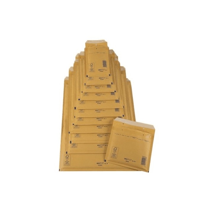 paquete 10 uds. bolsa air bag acolchada envios especiales ak-20 kraft autoadhesivo medida interior 3