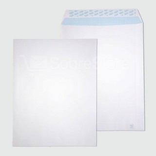 caja 100 bolsas radiografia (370x450) offset blanco 100 grs. autosam autoadhesivo con tira de silico