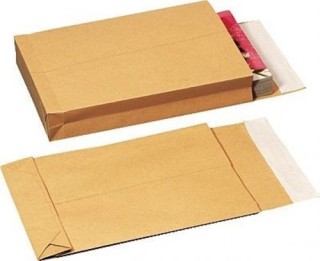 caja 250 bolsas din b4 folio (250x353) bolsa fuelle 250x353x30  kraft 120 grs.  fuelle 3 lados - aut
