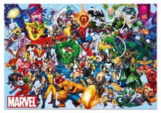 puzzle 1000 piezas los heroes de marvel educa 15193
