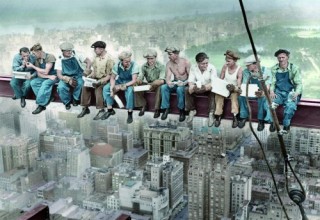 puzzle 1500 piezas almuerzo en nueva york educa 16009