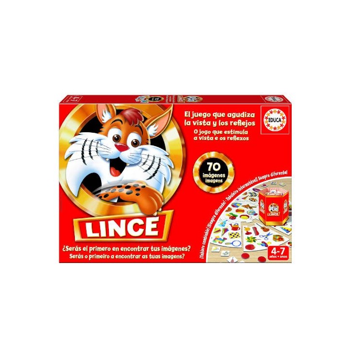 juego el lince 70 imagenes de 4-7 anos educa borras 17472