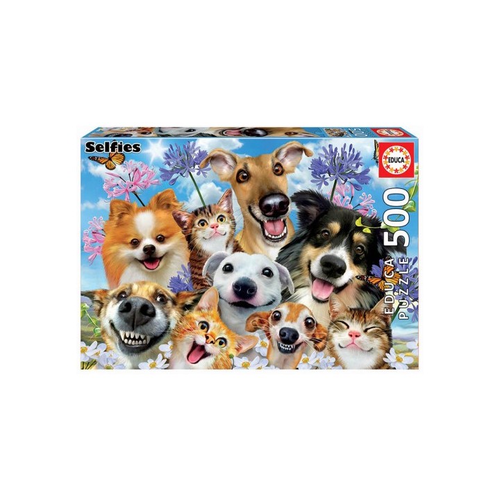 educa fun in the sun selfie puzzle rompecabezas 500 pieza(s)