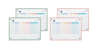 planner piz. oxford revers semana+mes a3