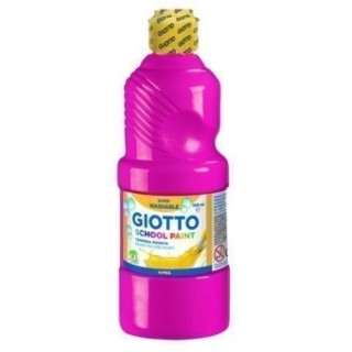giotto tempera escolar 500 ml botella magenta